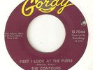 THE CONTOURS First I Look At The Purse GORDY  MOTOWN NORTHERN SOUL 45