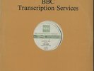 Cure In Concert 393 UK vinyl LP album record CN4852 BBC TRANSCRIPTION SERVICE