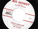 JEFF DANIELS 45 Switch Blade Sam BIG HOWDY 777  ORIGINAL 1959 Rockabilly
