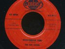 45bs-R&B vocal group- EMBER 1008-The Five Satins