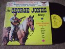 GEORGE JONES 2 LP SET STARDAY SLP 8-366 THE GEORGE JONES STORY W/ 8X10 COLOR PHO