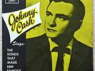 JOHNNY CASH - THE SONGS THAT MADE HIM FAMOUS LP - 1958 UK LONDON  HA-S.2157