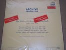 Helmut Walcha BACH Toccatas & Fugues - Archiv ARC 73204 Red Stereo SEALED
