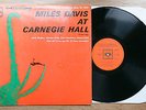MILES DAVIS At Carnegie Hall LP UK 1st 1Y / 2Y Stereo 1962 SBPG62081 EX+