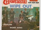 EP L.A CHALLENGERS  WIPE OUT (FRENCH EP 60'S INST. US)