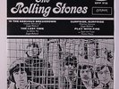 ROLLING STONES: 19th Nervous Breakdown / The Last Time +2 45 (Mexico, PS) rare