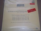 Helmut Walcha BACH Preludes & Fugues - Archiv ARC 73207 Red Stereo SEALED