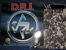 D.R.I. - Crossover LP 1987 OIS Death Records RAR +++ Kreator DRI Wehrmacht M.O.D