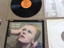 David Bowie Gem Production LP Hunky Dory Cat No SF 8244 APRS 5947 Released 1971
