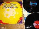 JESUS CHRIST SUPERSTAR UK EARLY MCA PINK BLUE DOGBONE 1970 LP W/ BOOK IAN GILLAN