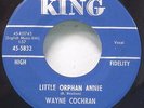 WAYNE COCHRAN Little Orphan Annie / Monkey Monkey 45 King 5832 Rockabilly