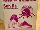 SUN RA night of the purple moon SATURN pink lable original  JOHN GILMORE synth