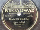Oscar Jenkins' Mountaineers - BROADWAY 8249 - Burial of Wild Bill