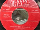 Doo Wop 45 - The Harptones - The Shrine Of St. Cecelia / Ou Wee Baby Rama 45