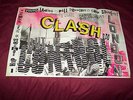 CLASH Out of control ****CONCERT POSTER******1984 = Sex Pistols /Punk/Kbd