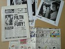 SEX PISTOLS 1977 Promo Press Kit & Photographs SIGNED BY MCLAREN RARE PUNK Clash