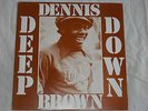 DENNIS BROWN, Deep Down (1976 JAMAICA OBSERVER LP EX+ SIR NINEY)