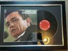 Vintage johnny cash at folsom prison vinyl record frammed 0.99 starting bid