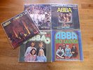 ABBA 5 x 7 Inch single  nm Mama Mia  Super Trouper So long Knowing Me One Of Us