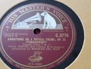 TCHAIKOVSKY VARIATIONS ON A ROCOCO THEME OP33 PAUL TORTELIER & ORCHESTRA