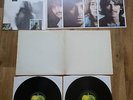 BEATLES WHITE ALBUM COMPLET POSTER PHOTOS GEMA 1C19204173/4 RE 73 ALL DISC EX N°