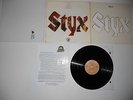 Styx II Die Cut 1973 Wooden Nickel PROMO 1st Press EXC ULTRASONIC CLEAN