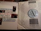 SAX 2508 Leinsdorf Milstein Beethoven Violin Concerto Blue 1962 LP Columbia NM
