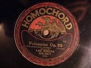 LEO SIROTA - Chopin Polonaise Op. 53 -  HOMOCHORD 78RPM RECORD