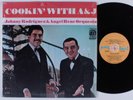 JOHNNY RODRIGUEZ & ANGEL RENE ORQUESTA Cookin With A&J MARDI GRAS LP VG+