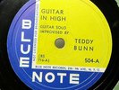 TEDDY BUNN Guitar In High/Blues Without Words BLUE NOTE 504 EE- 78RPM HEAR