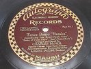 78 RPM Charles McNeil AUTOGRAPH MARSH Tenor Banjo Breaks / Strokes instruction