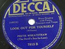 PEETIE WHEATSTRAW Look Out For Yourself & Gangster's Blues PREWAR 1940 Decca