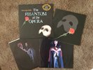 Phantom Of The Opera Original Cast Recording Vinyl Album Lyric Inserts Hype NM