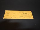 AC/DC 1978 POWERAGE TOUR UK UNSOLD FULL MANCHESTER CONCERT TICKET C/W STUBS