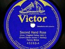 FANNY BRICE on E 1922 Victor 45263 - Second Hand Rose / My Man
