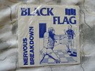 BLACK FLAG - NERVOUS BREAKDOWN Vinyl EP Neu und OVP Punk Oi Hardcore