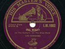 IRELAND - Leo Rowsome on HMV 78, Irish uilleann pipe master - EX