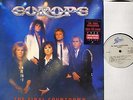 EUROPE the final countdown EPC 26808 A2/B3 with poster uk epic 1986 LP EX+/EX