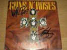 GUNS & ROSES - PARADISE CITY -  SIGNED 7