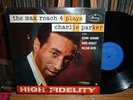 THE MAX ROACH 4 PLAYS CHARLIE PARKER w. HANK MOBLEY KENNY DORHAM ORIGINAL MONO