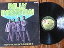 That's The Way God Planned It vinyl LP George Harrison Billy Preston Apple Promo