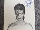 David Bowie Fan Club Edition Aladdin Sane LP Outer Sleeve VG Vinyl VG Play EX 3T