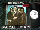 TELEVISION - MARQUEE MOON - ORIG 1977 PROMO SIGNED AUTOGRAPHED LP - TOM VERLAINE
