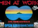 MEN AT WORK - 1983 - Konzertplakat - Concert - Cargo - Tourposter - Hamburg