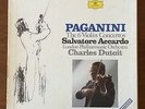 PAGANINI Violin Concertos Salvatore Accardo / Charles Dutoit DG 5 LP Box NMINT