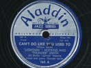 78bs-Blues-ALADDIN 165-Lightnin'  Hopkins and Thunder Smith