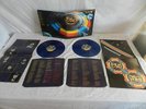 ELO OUT OF THE BLUE 2LP RARE BLUE VINYL+POSTER+POP OUT SPACESHIP+1977 VGC