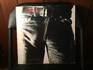 Rolling Stones Sticky Fingers LP Record Zipper Cover (VG/B Condition)