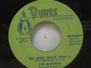 THE MAJESTICS The Boss Walk 45 on Dunes Du 2014 EX mod R&B tittyshaker