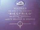 WAGNER THE RING OF THE NIBELUNGS SIEGFRIED SELECTED PASSAGES HMV D1690-1694